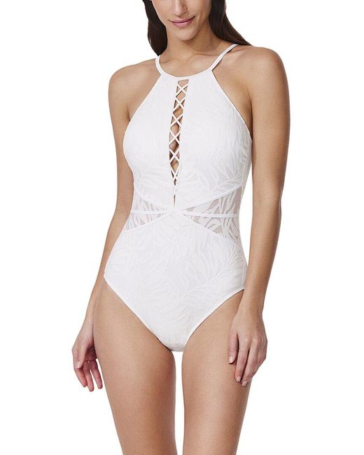 Gottex White One-Piece