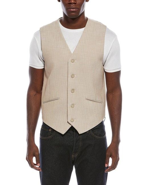 Jonathan Simkhai White George Vest for men