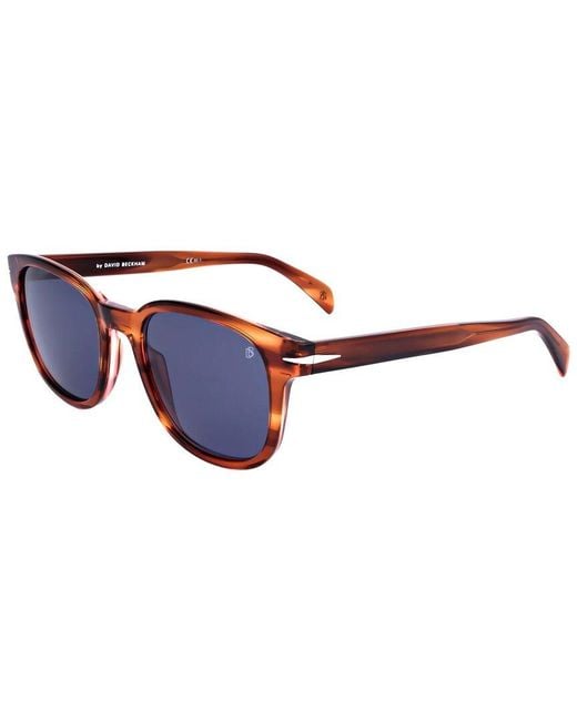 David Beckham Blue 52Mm Sunglasses