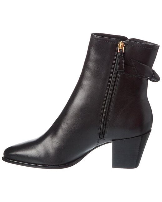 Alexandre Birman Black Jessa 60 Leather Bootie