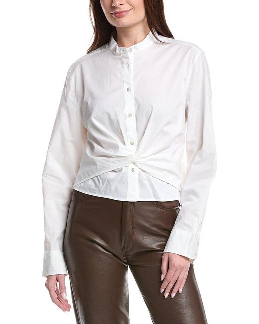 Rag & Bone White Rita Shirt