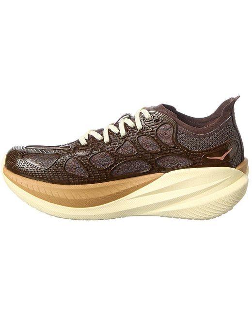 Hoka One One Brown Mach X Caged Sneaker