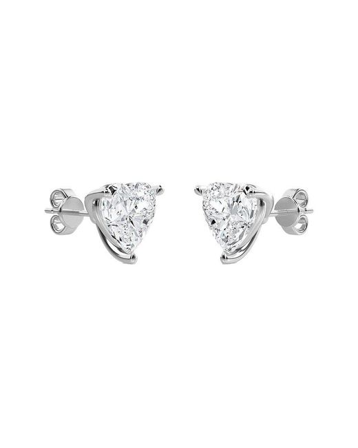 Diana M White Diana M. 14K 8.00 Ct. Tw. Lab-Grown Diamond Earrings