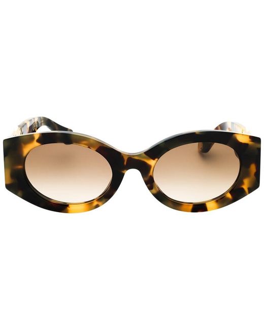 Roberto Cavalli Brown Src064 53Mm Sunglasses