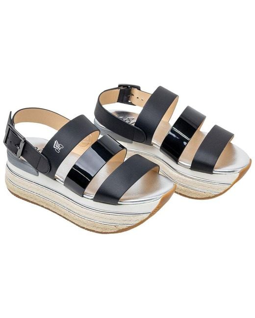Hogan Multicolor Platform Sandal