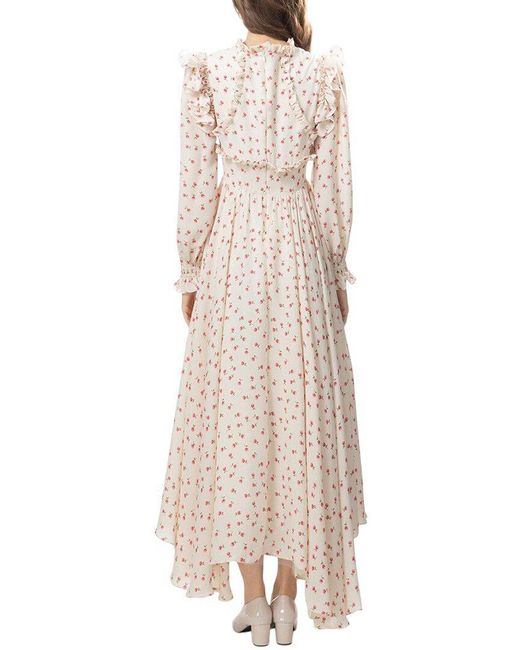 LIONELLO SALVI Natural Midi Dress