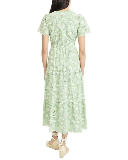 Maggy London Green Midi Dress