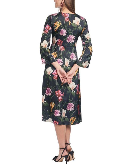 Sachin & Babi Red Alexa Midi Dress