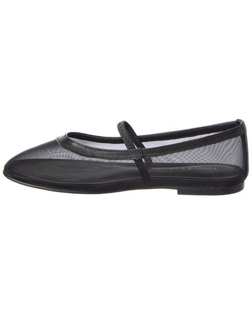 Tiffany & Fred Paris Black Flat