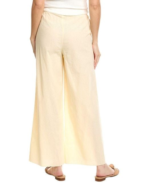 Estellina Natural Solid Pant