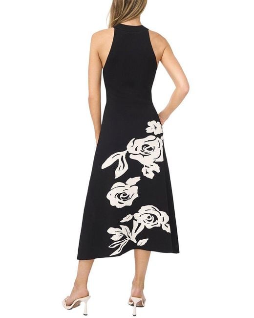 Ted Baker White Lavita Halter Floral Midi Dress