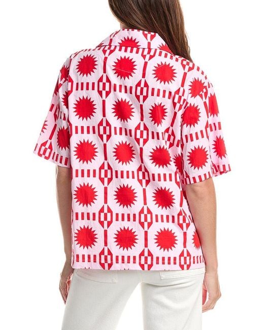 ANNA KAY Red Nanata Pullover