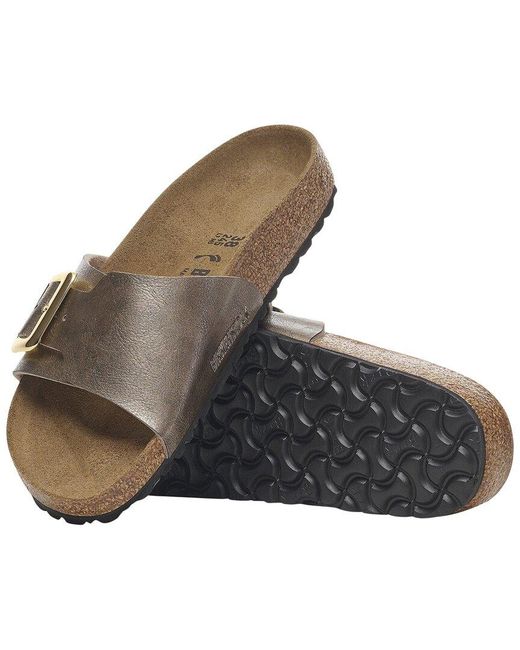 Birkenstock Brown Catalina Luxe Buckle Birko-Flor Sandal