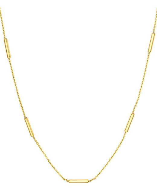 HAWLEY ST Metallic 14K Fashion Necklace