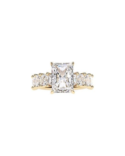 Lab Grown Diamonds White 14K 4.60 Ct. Tw. Lab-Grown Diamond Bridal Ring