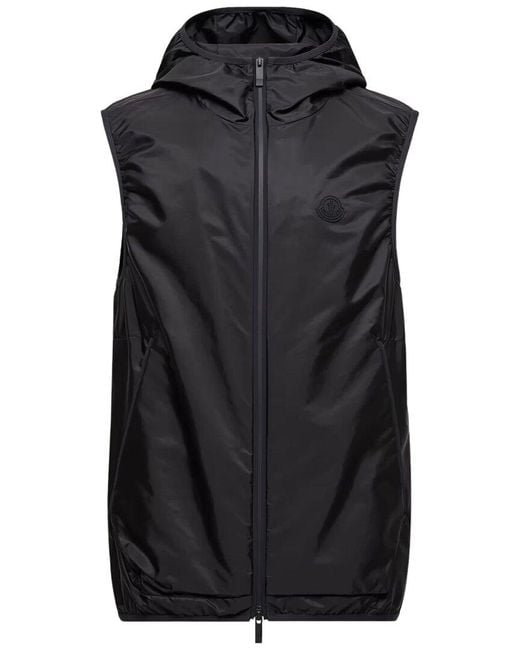Moncler Black Vest for men
