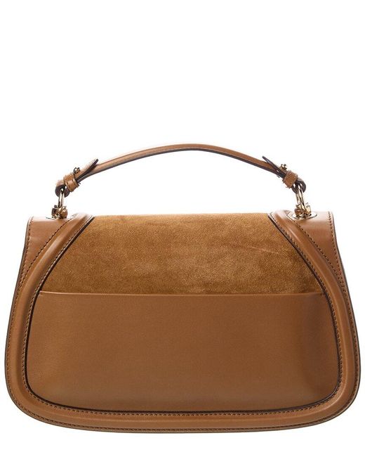 Gucci Brown Blondie Large Leather Shoulder Bag
