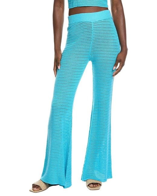 Elan Blue Knit Pant