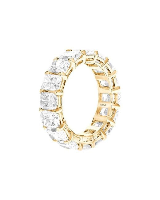 Amairah White 14K 9.00 Ct. Tw. Lab-Grown Diamond Eternity Ring