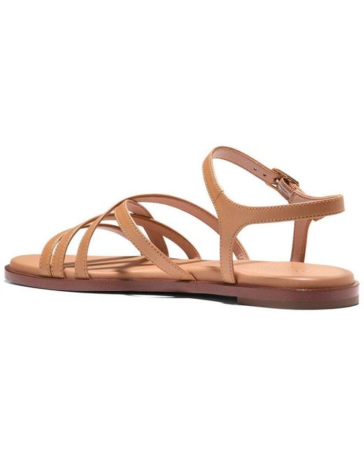 Cole Haan Pink Flynn Strappy Leather Sandal