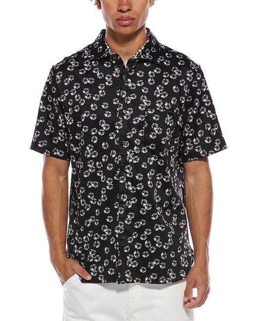 Ted Baker Black Printed Shirt for men