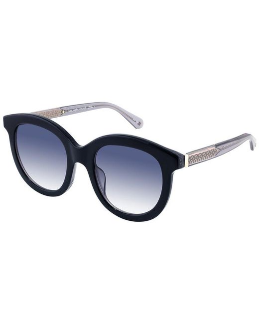 Kate Spade Blue Lillian/G/S 53Mm Sunglasses