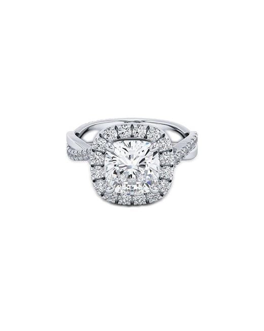 Lab Grown Diamonds White 14K 2.90 Ct. Tw. Lab-Grown Diamond Ring