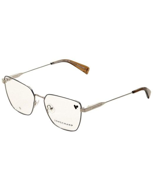 Longchamp Metallic Lo2164 52Mm Optical Frames