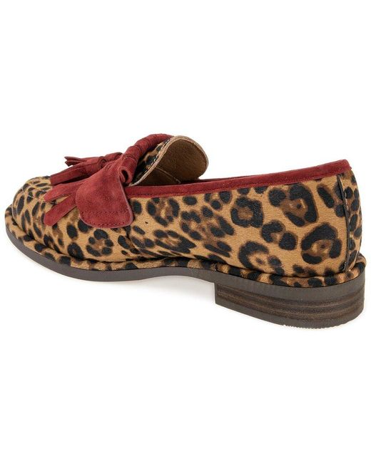 Gentle Souls Brown By Kenneth Cole Cydney Haircalf Loafer
