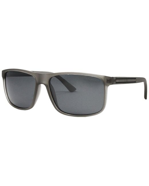 Champion Gray Cu5162 59Mm Polarized Sunglasses for men