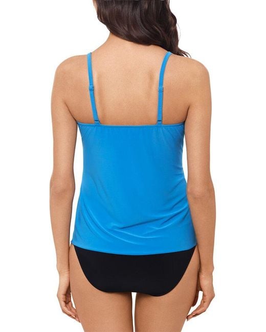 Magicsuitr Blue Solids Carma Tankini