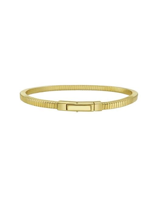 Italian Silver Multicolor Italian Over Cubogas Chain Bracelet