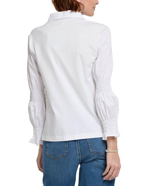 Hinson Wu White Marissa Shirt