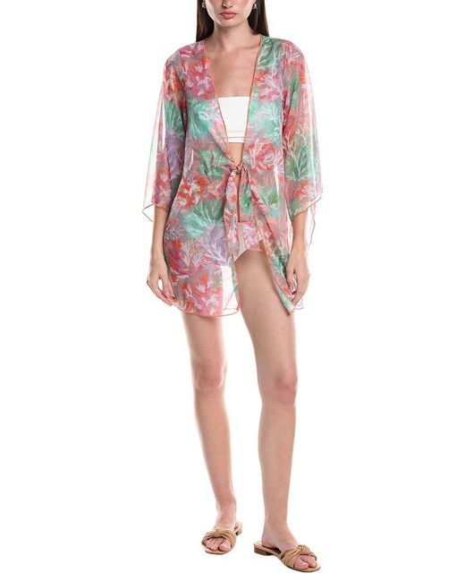 Becca Red Coral Reef Tunic