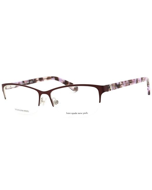 Kate Spade Purple Marnie 53Mm Optical Frames
