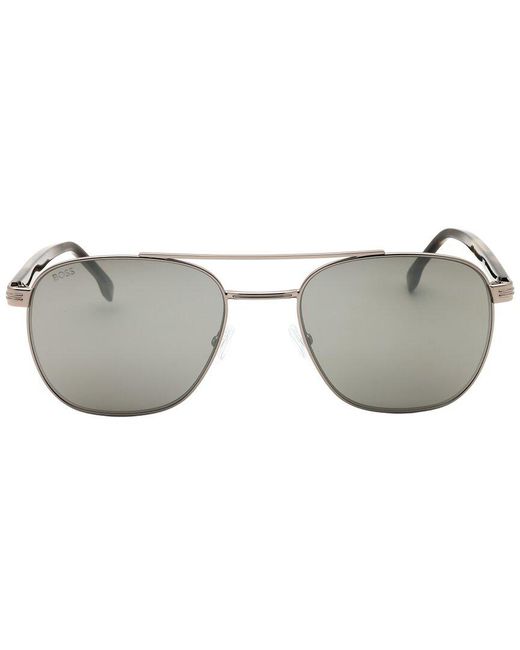 Boss Gray Boss 1723/S 56Mm Sunglasses for men