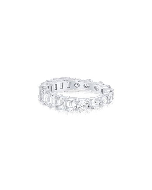 Diana M White Fine Jewelry 18K 2.80 Ct. Tw. Diamond Eternity Ring