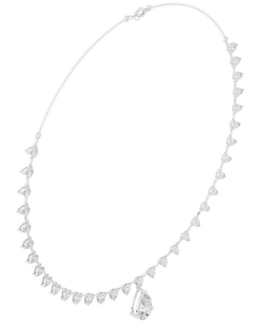 VOWE White 14K 10.00 Ct. Tw. Lab-Grown Diamond Necklace