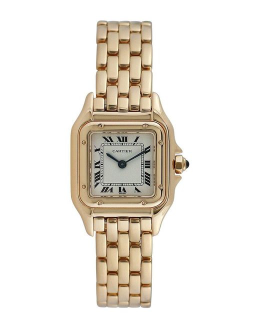 Cartier Metallic Panthere Watch, Circa 1990S/2000S (Authentic Pre-Owned)