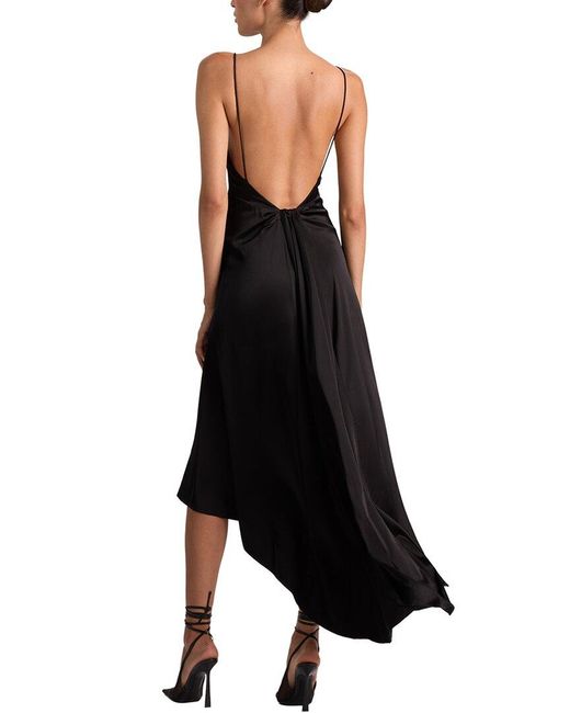 Alice + Olivia Black Luciana Slip Dress