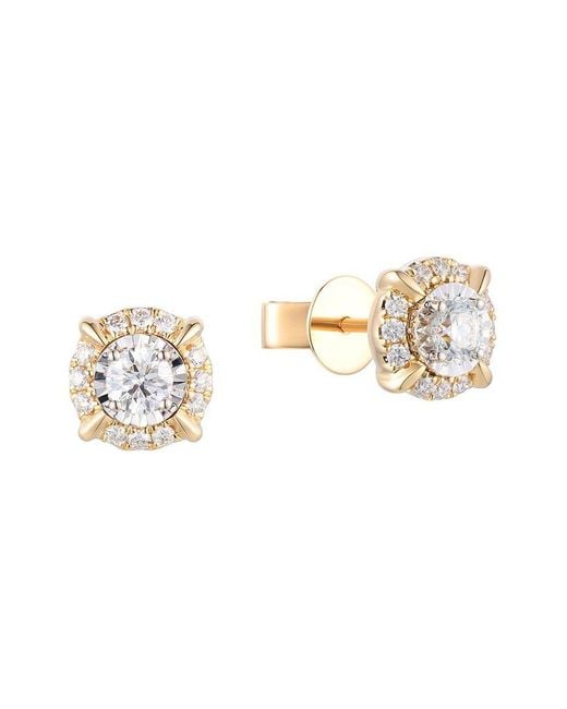 Gregg Ruth Metallic 14K Two-Tone 0.55 Ct. Tw. Diamond Earring