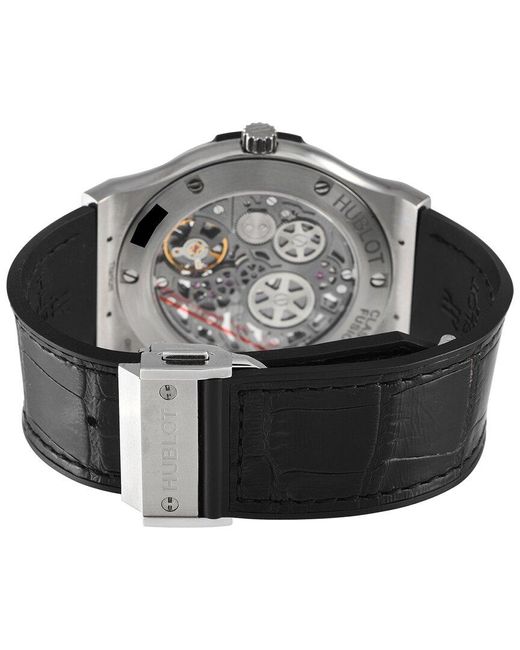 Hublot Gray Classic Fusion Watch (Authentic Pre-Owned) for men