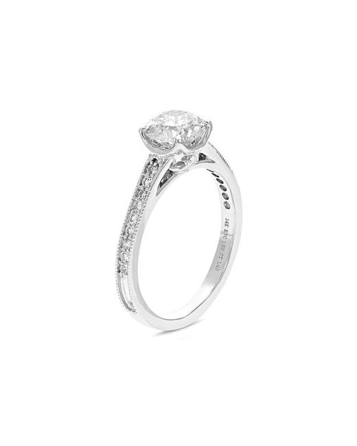 Amairah White 14K 1.50 Ct. Tw. Lab-Grown Diamond Ring