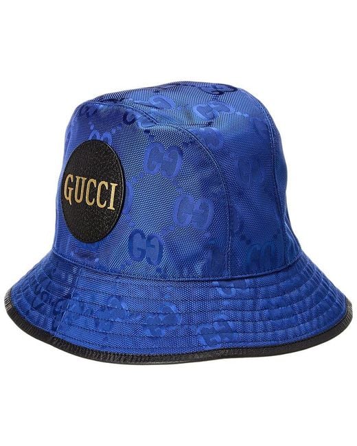 Gucci Blue Off The Grid Bucket Hat for men