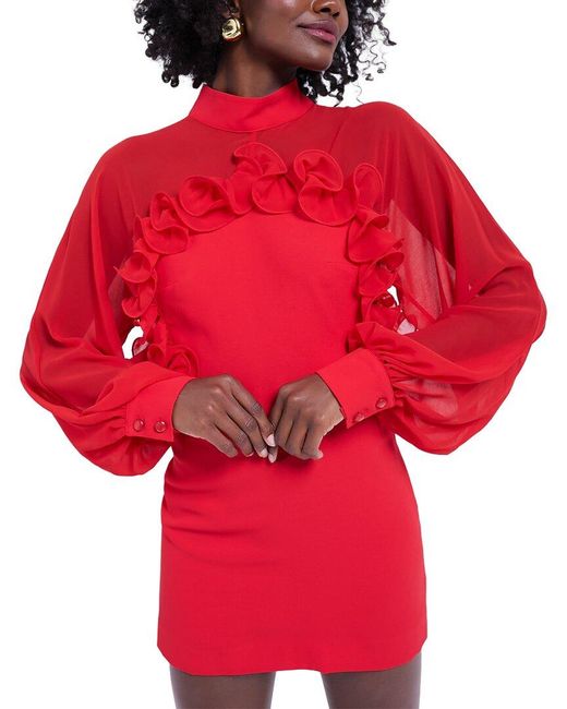 Gül Hürgel Red Julia Mini Dress