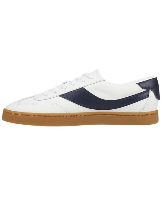Vince White Korrin-B Leather Sneaker