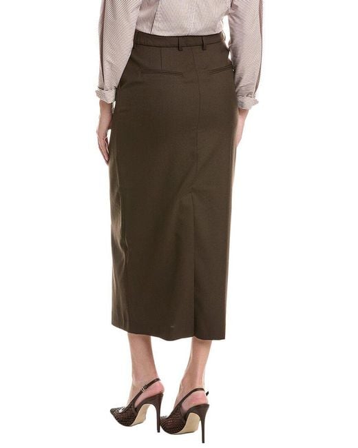 Officine Generale Green Officine Generale Oxana Skirt