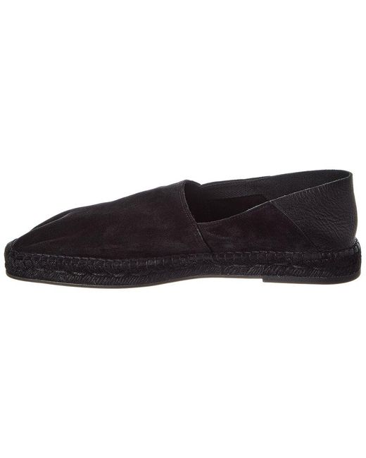 Officine Generale Black Officine Generale Cecil Suede Espadrille for men