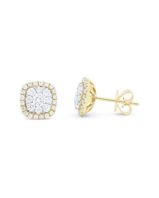 Diana M Metallic Fine Jewelry 14k 1.00 Ct. Tw. Diamond Studs