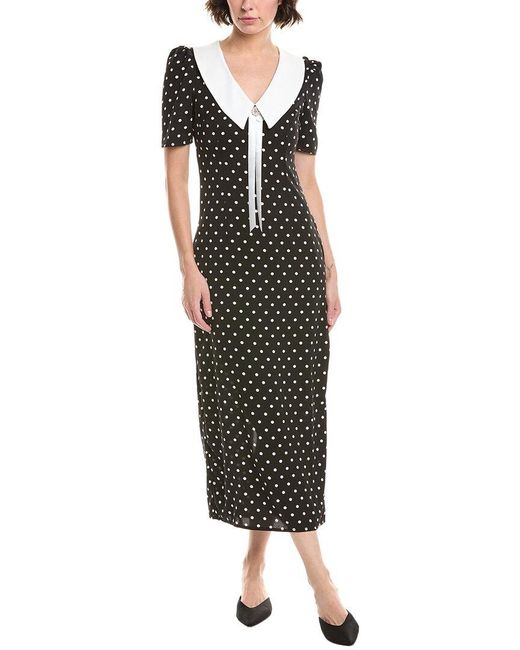 Lyra & Co Black Midi Dress